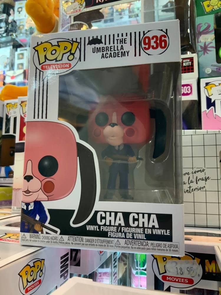 Cha Cha figura funko pop 936 The Umbrella Academy