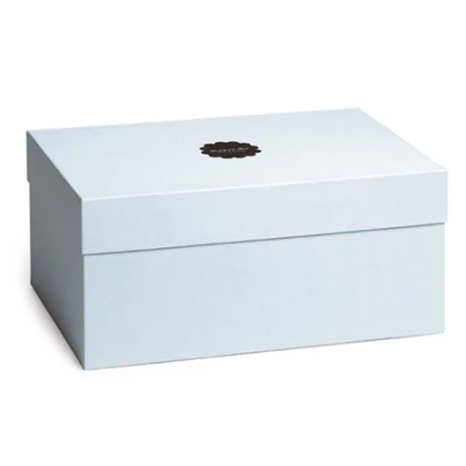 Caja canastilla grande azul