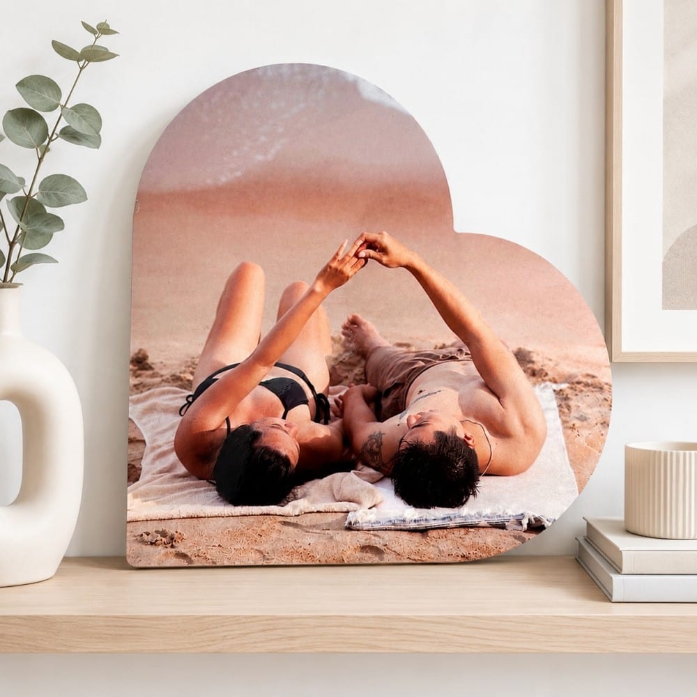 Fotopanel madera personalizado «Corazón»