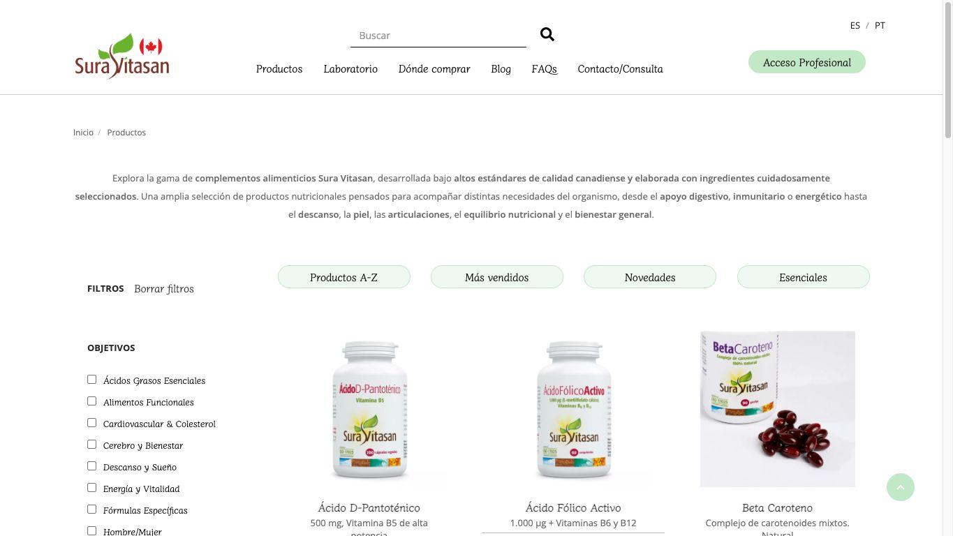 Vitaminas y minerales