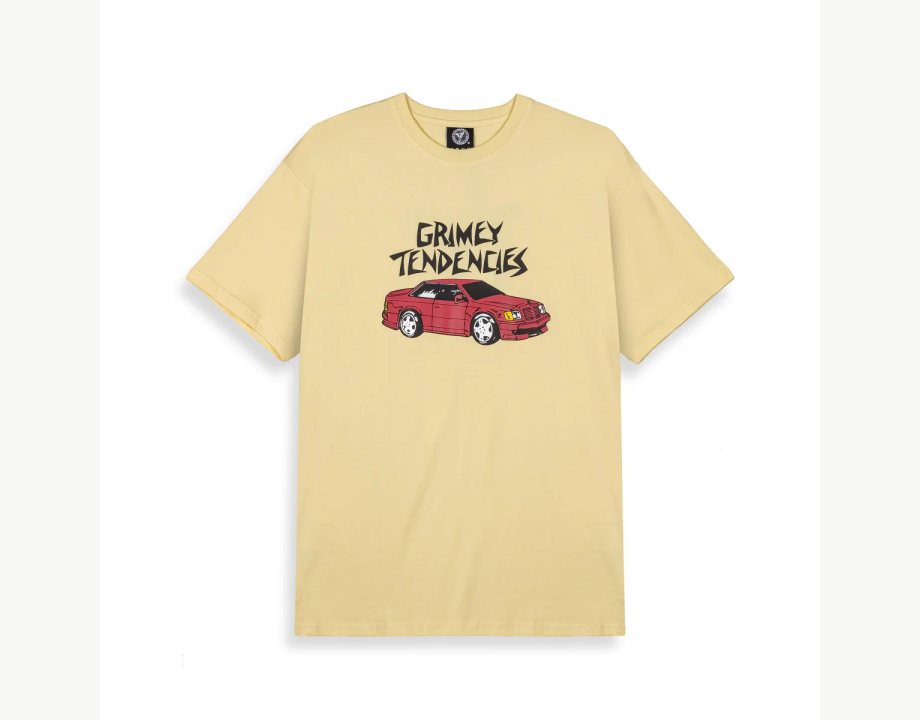 T-shirt The Grimey Tendencies Light Yellow