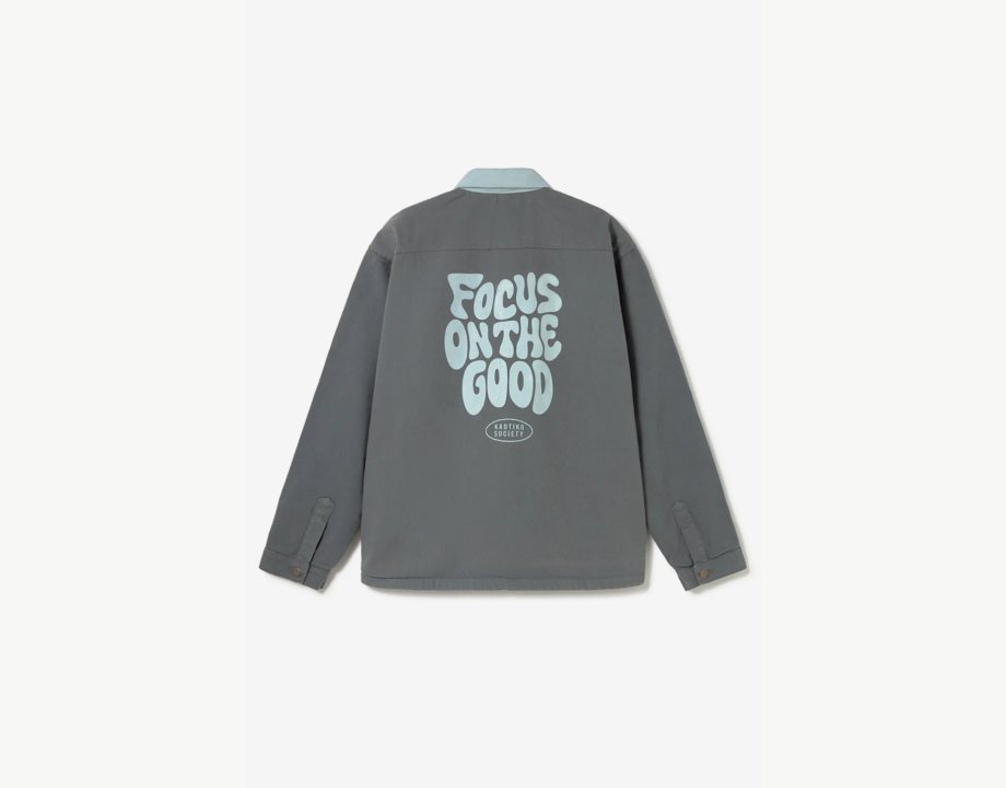 jacket Work Focus On The Good Green Cloud