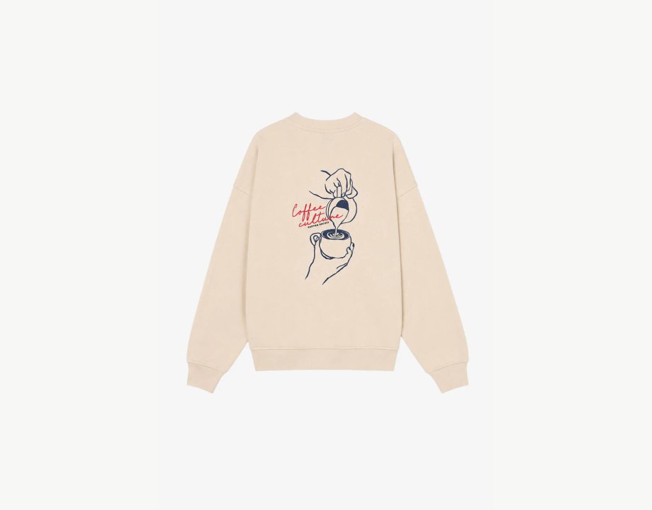 sweatshirt Coffee Culture Ivory