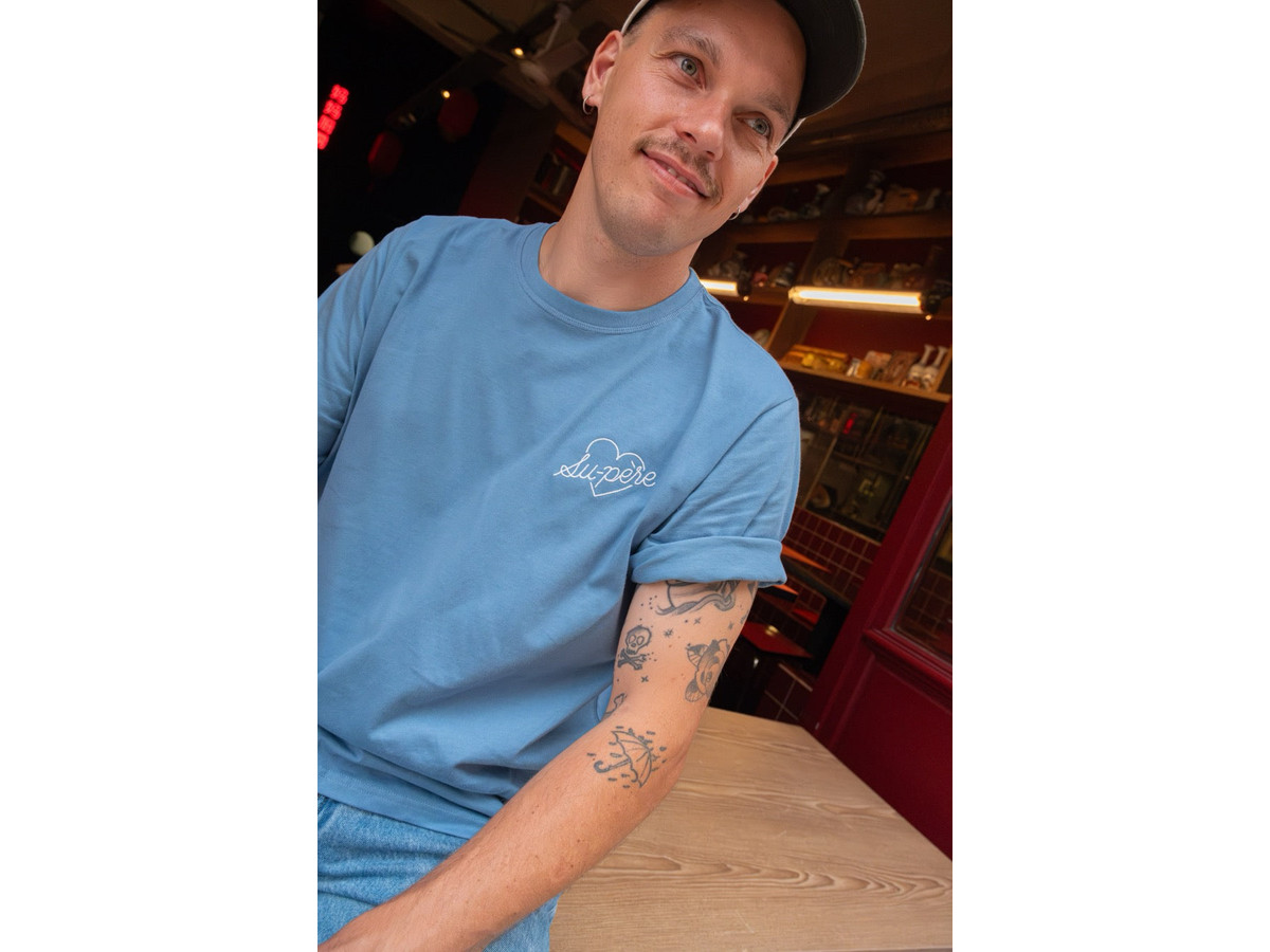 T-shirt Su-Père - Ciel