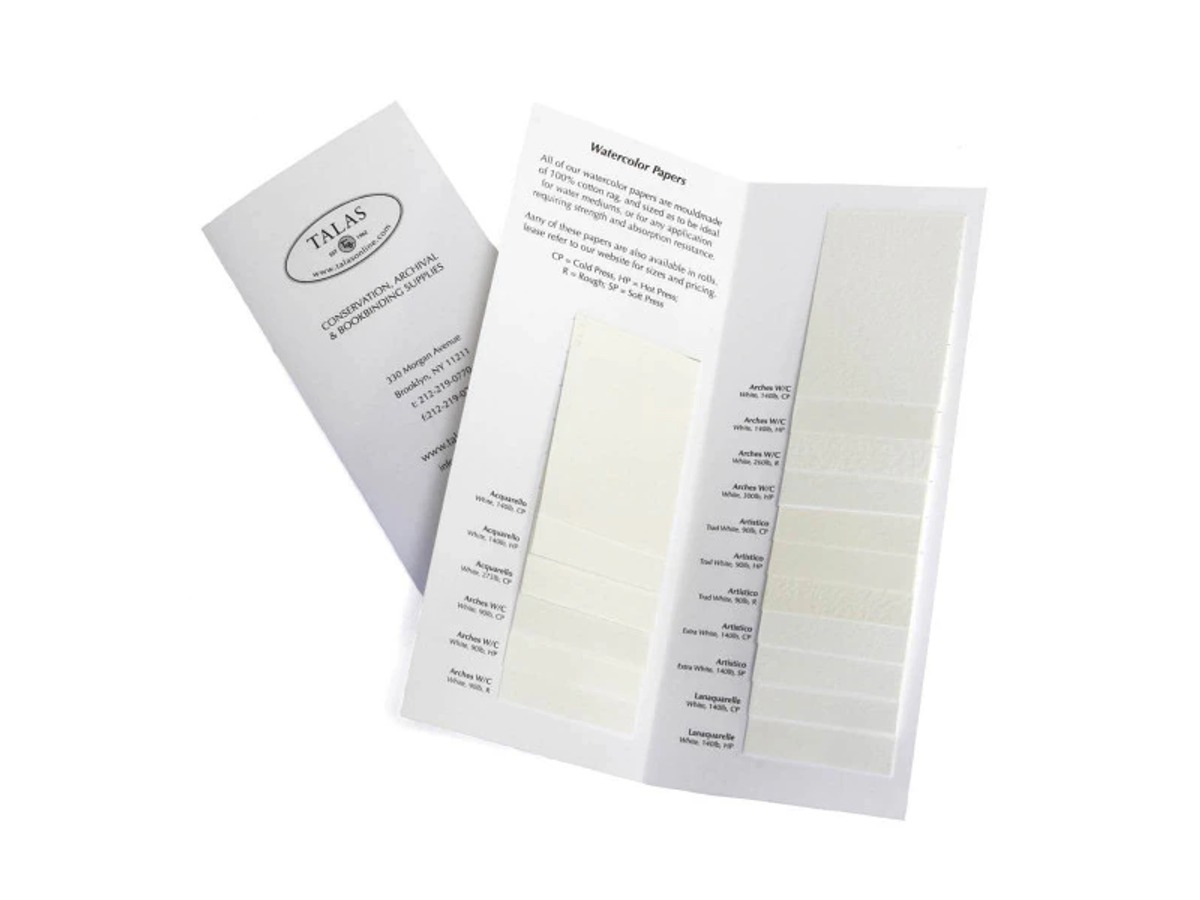 Watercolor Paper Sample Book