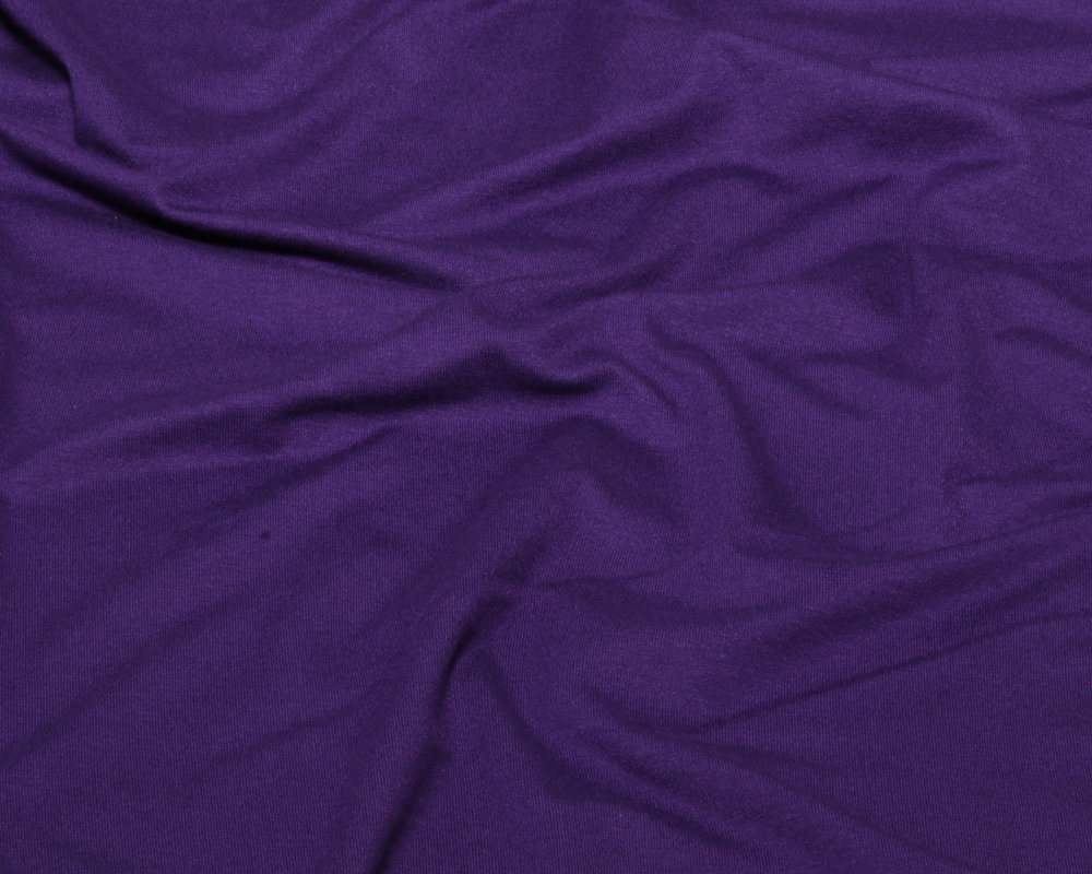 Jersey de viscosa morado oscuro