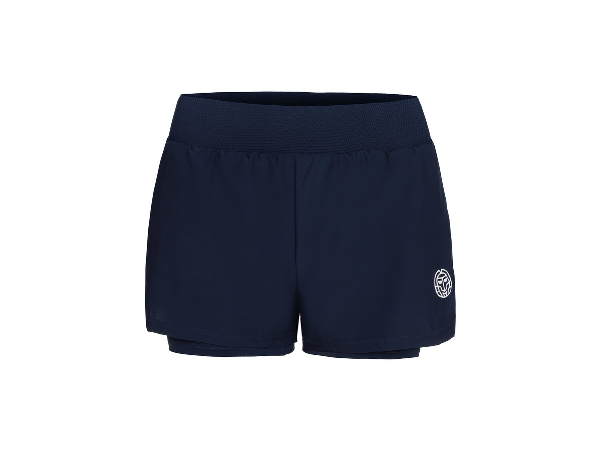 Crew 2in1 Shorts Mujeres-Azul Oscuro