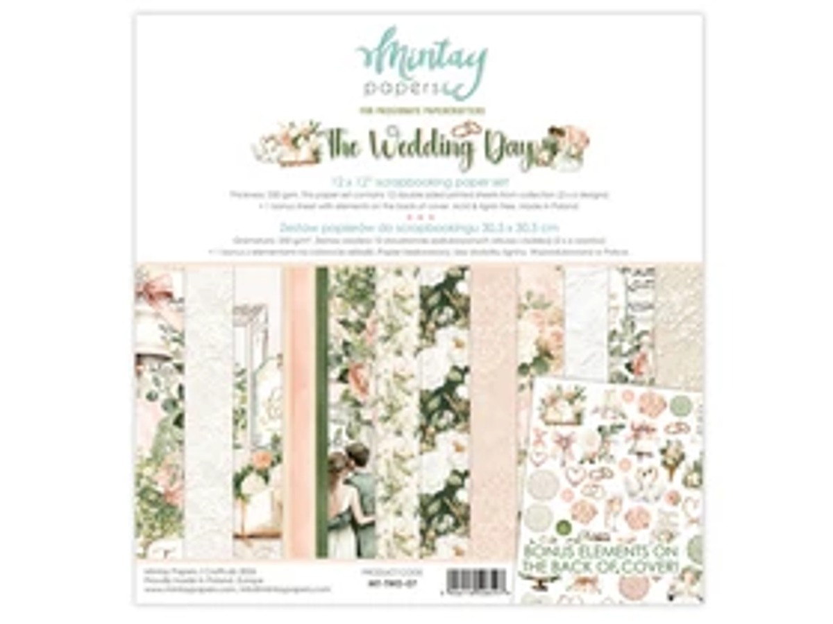 The Wedding Day 12 x 12 Paper Set