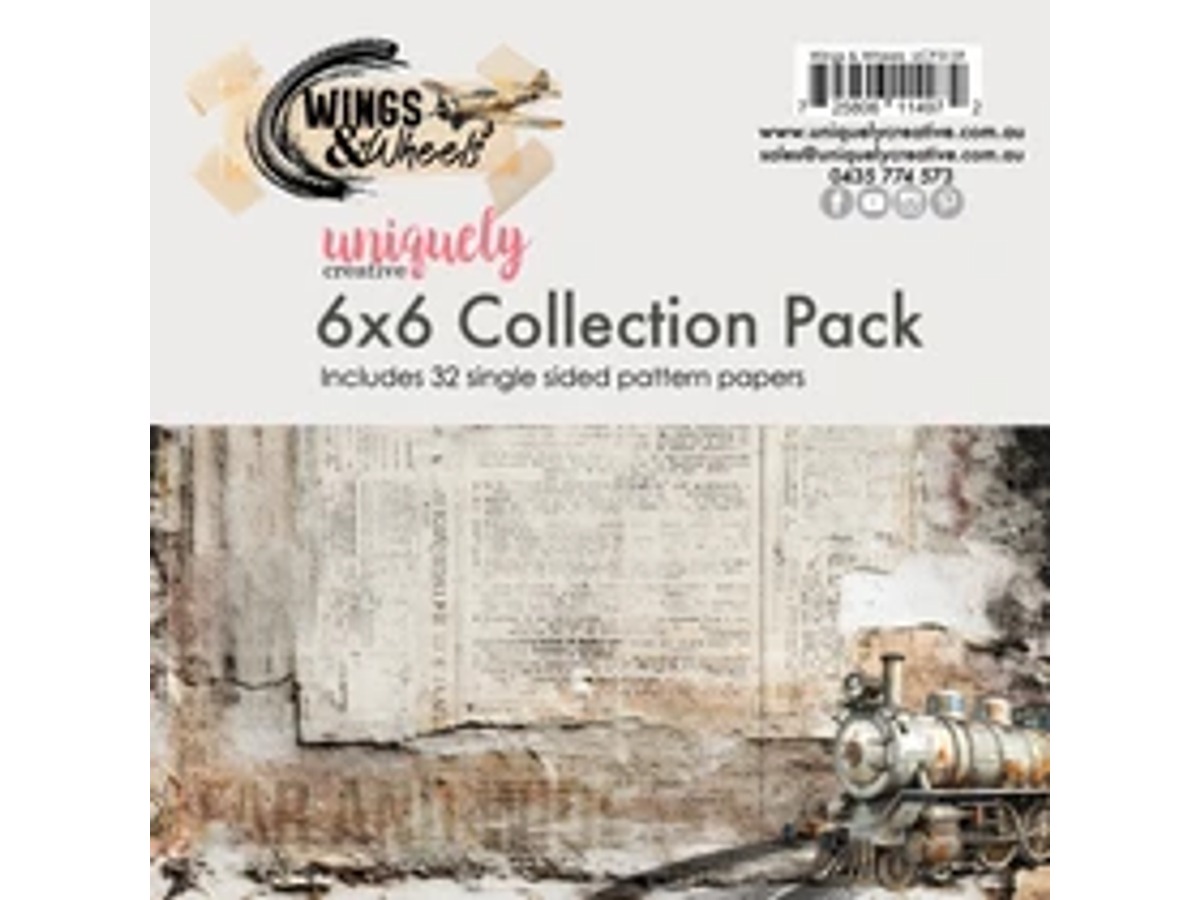 Wings & Wheels 6 x 6 Collection Pack