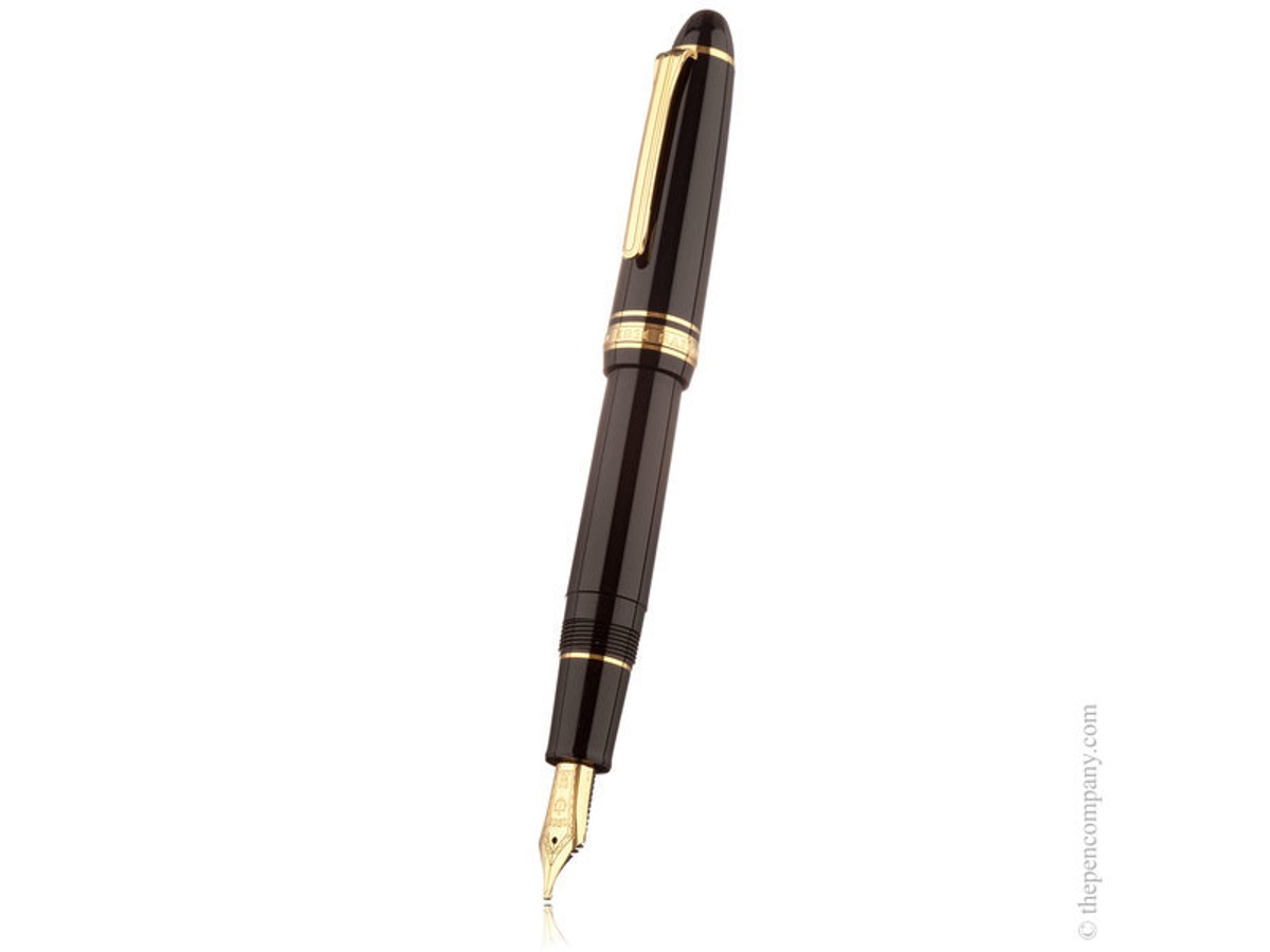 Black/Gold Sailor 1911 Large Fountain Pen - Music Score - The Pen Company ✒ Designer Pens, Pencils, Inks and more...