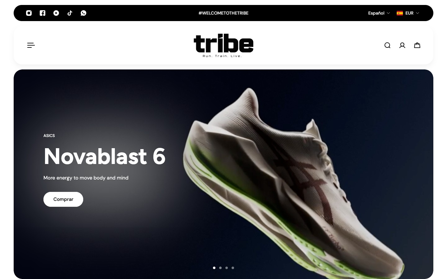 Home oficial de The Tribe Concept
