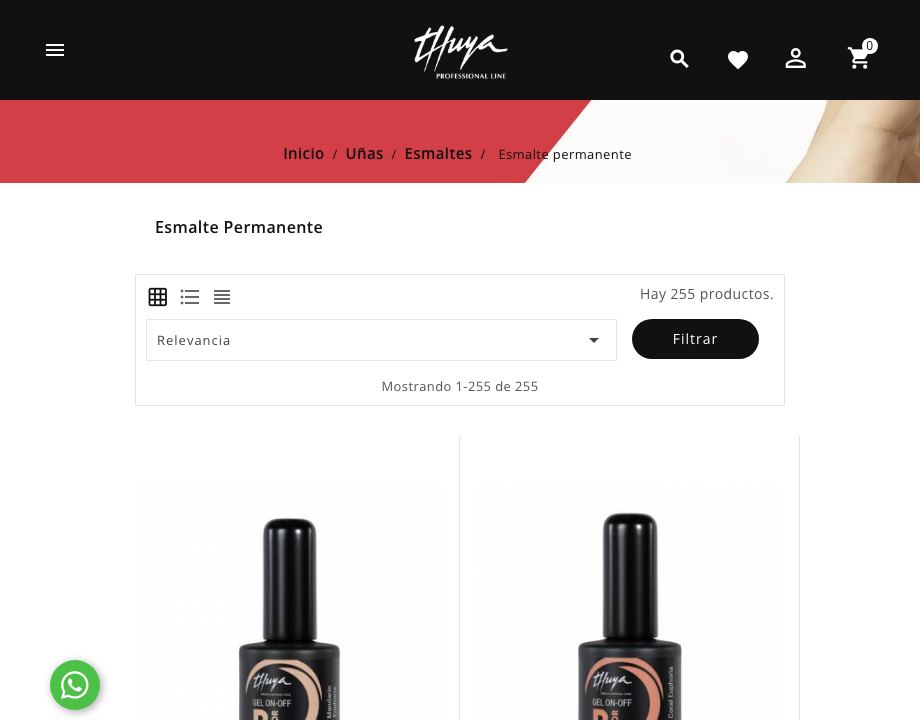 Esmalte permanente Thuya