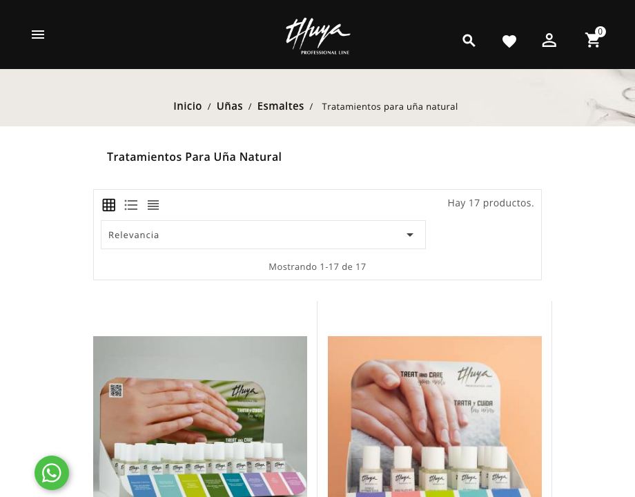 Tratamientos para uña natural
