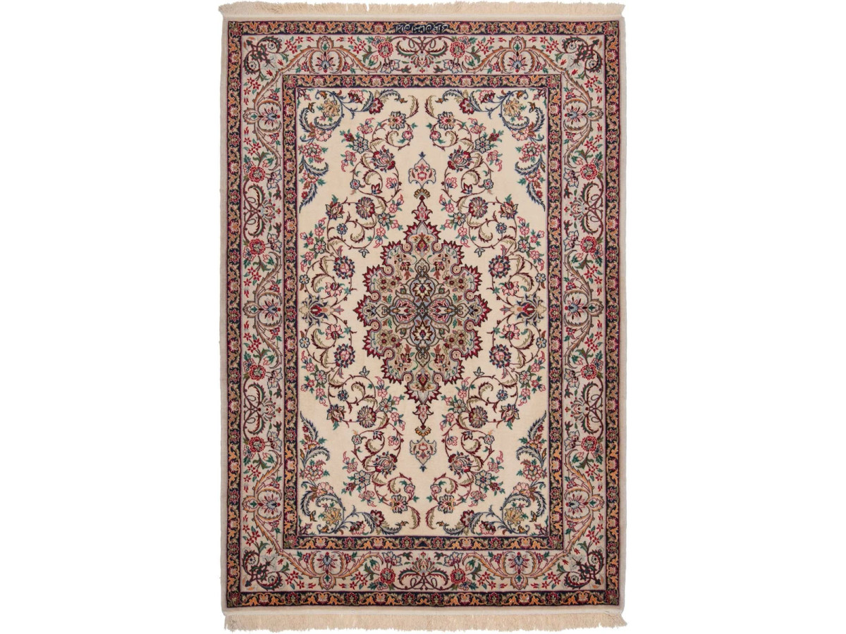 Isfahan Alfombra Persa | 163 x 110 cm