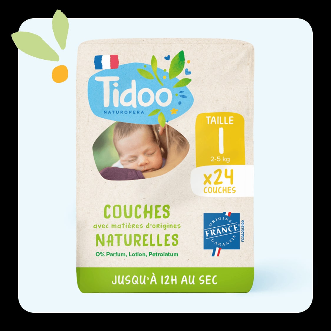 Couches écologiques Tidoo Nature