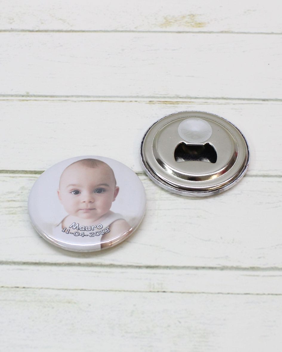 chapas personalizadas 58mm para bautizo
