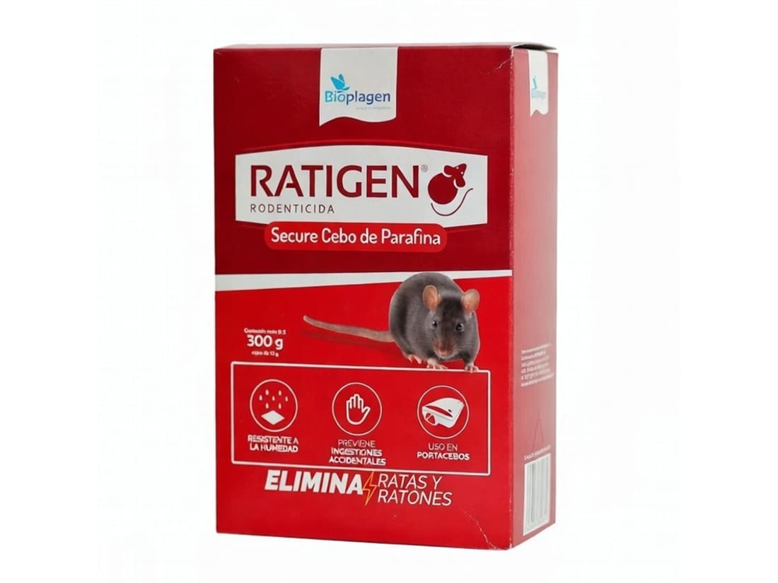 Ratigen Secure cebo de parafina