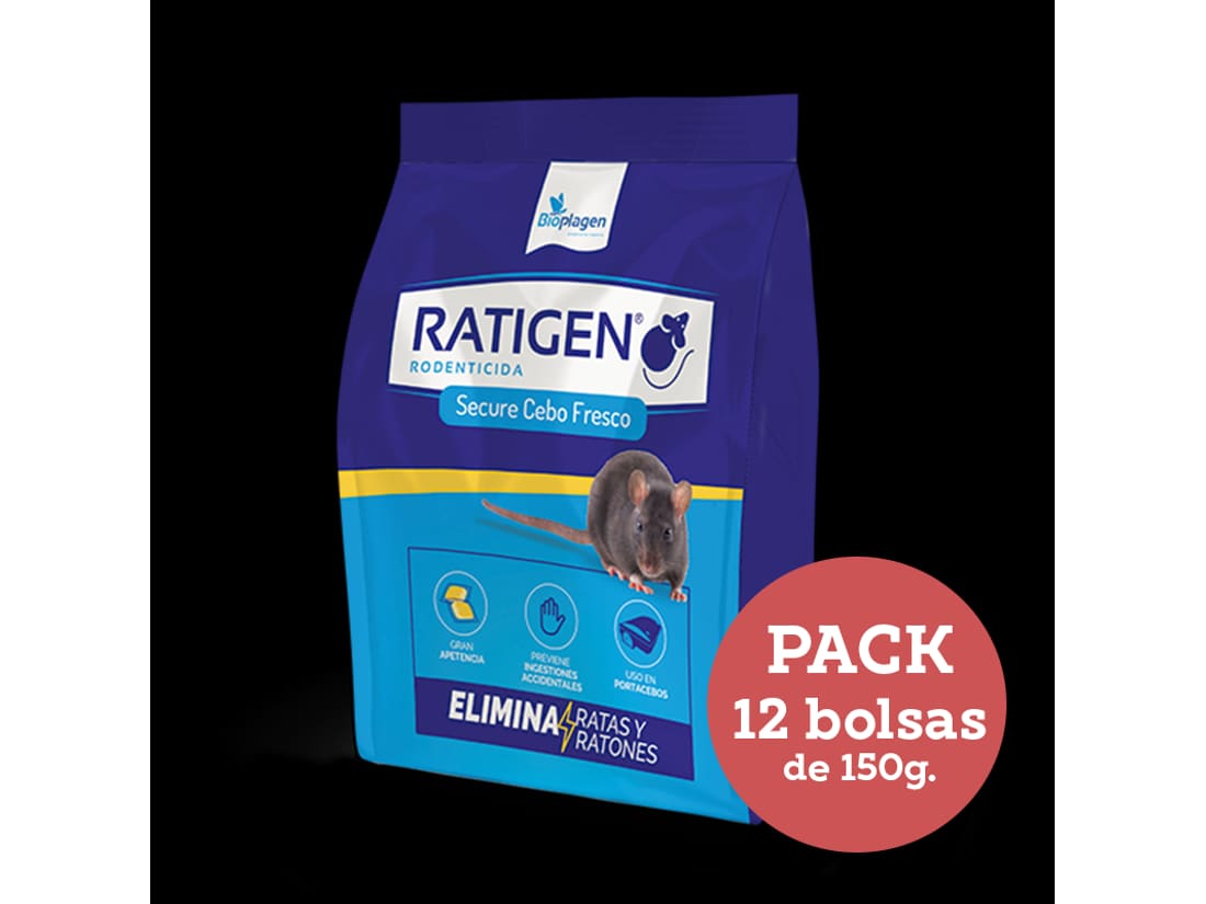 Ratigen Secure cebo fresco