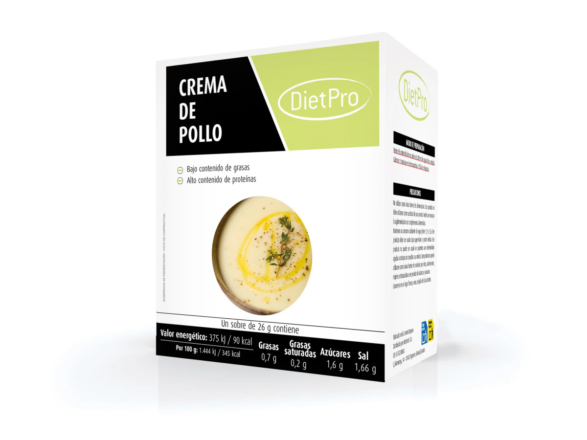 Crema de pollo Diet Pro