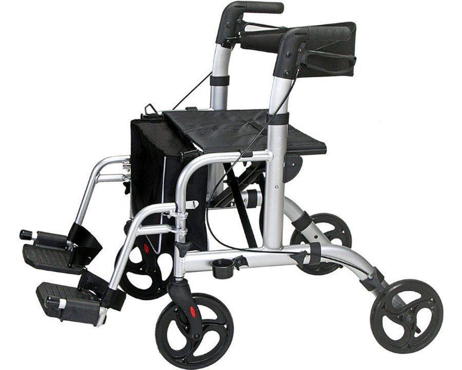 COMFORT Rollator + silla de ruedas (2 en 1) R. 22261 de García 1880