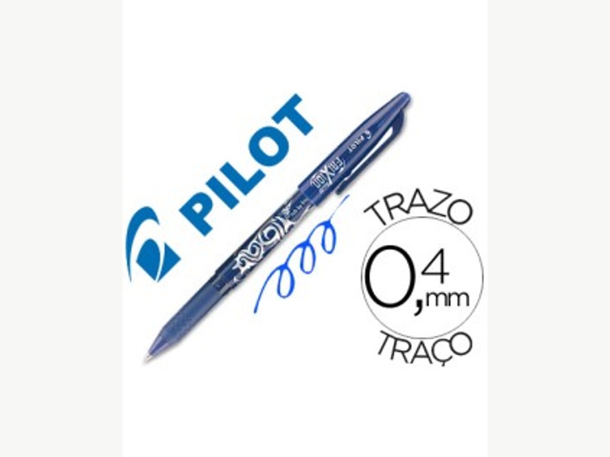 Bolígrafo Pilot Frixion borrable azul