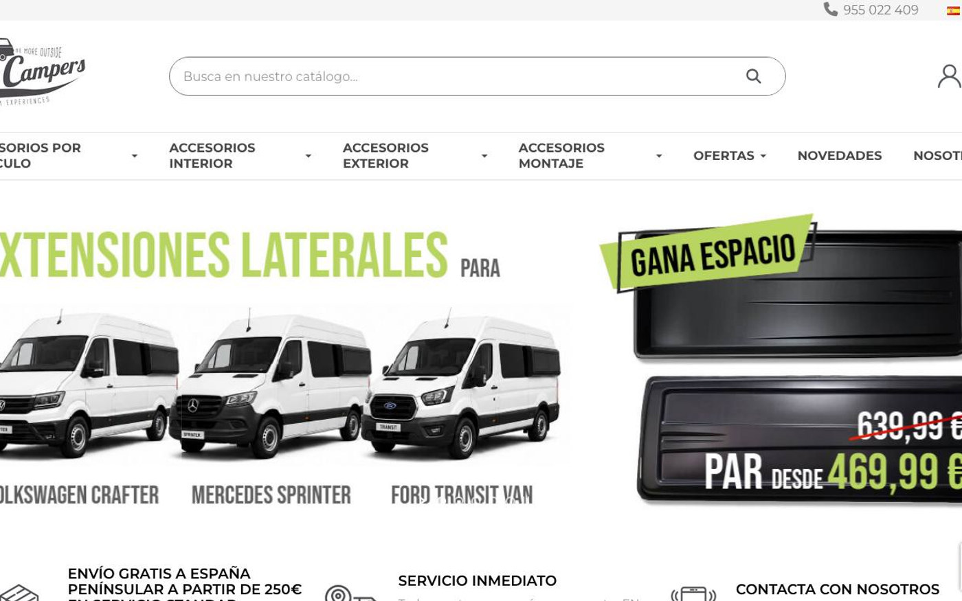 Captura limpia de la portada de Todo Campers