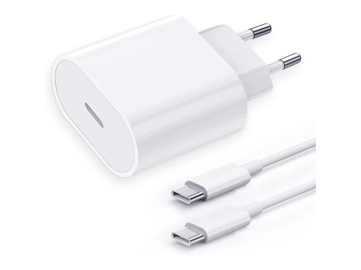 Cargador USB-C 20W con cable para Samsung