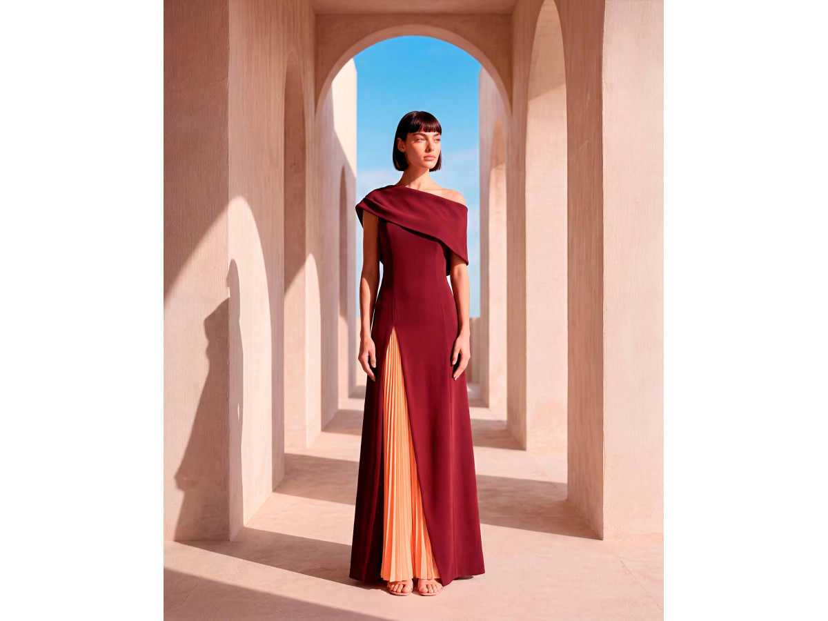 Vestido largo Carla Ruiz 53044