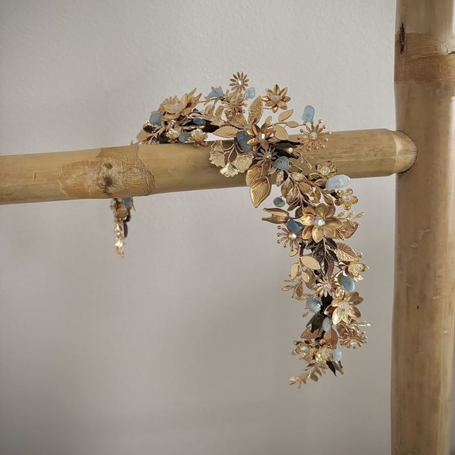Tiara de novia Madreselva
