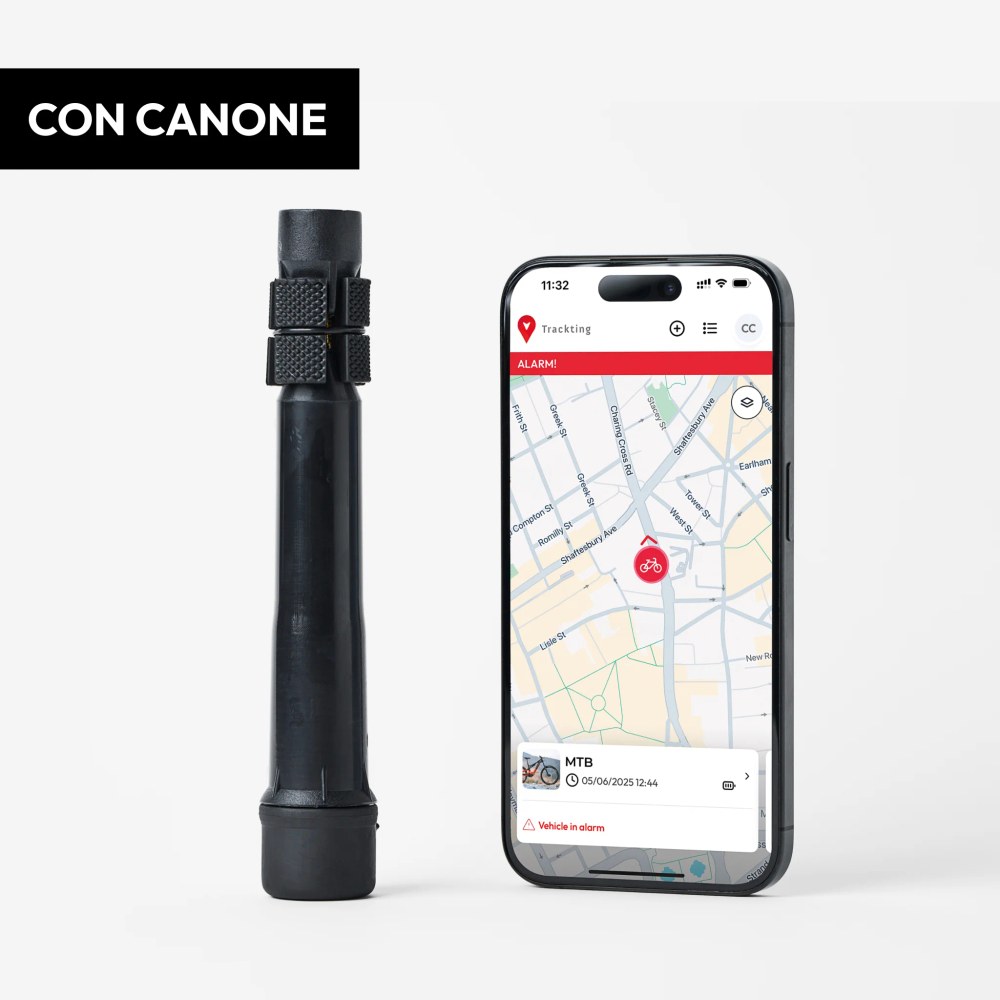 Trackting BIKE T9 con canón