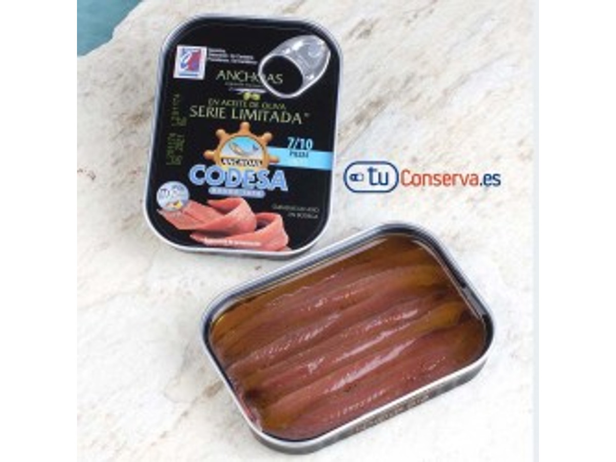 Conservas de Pescado del Atlántico, Mar Cantábrico y costas andaluzas