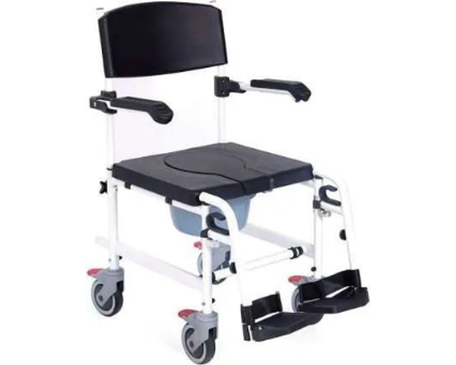 Silla Inodoro con Ruedas | Soporta hasta 136kg