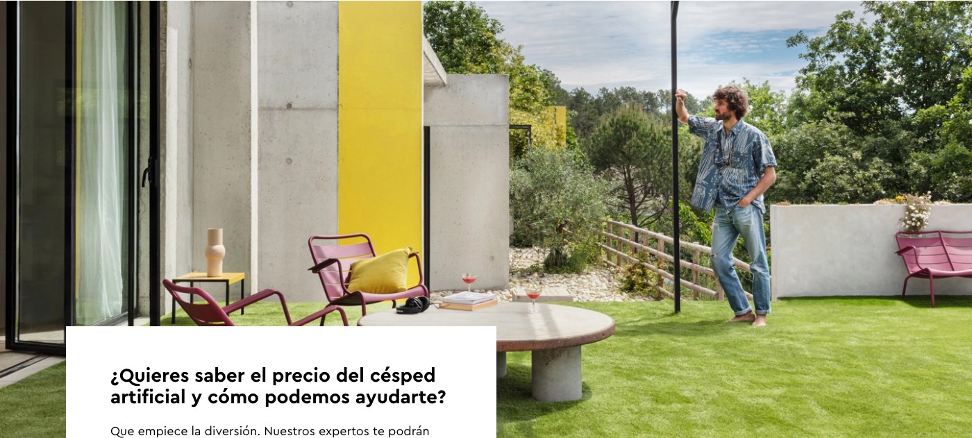 Césped artificial Turfgrass: variedad premium para cada espacio