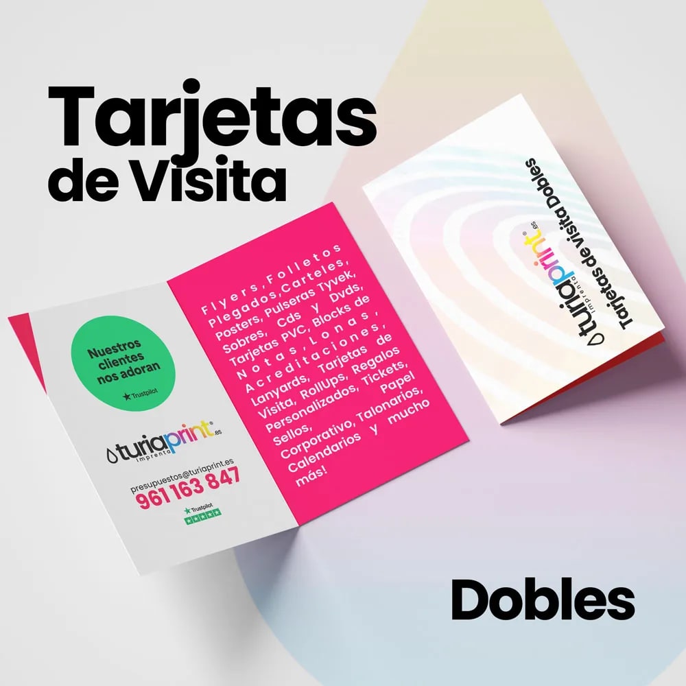 Tarjetas dobles