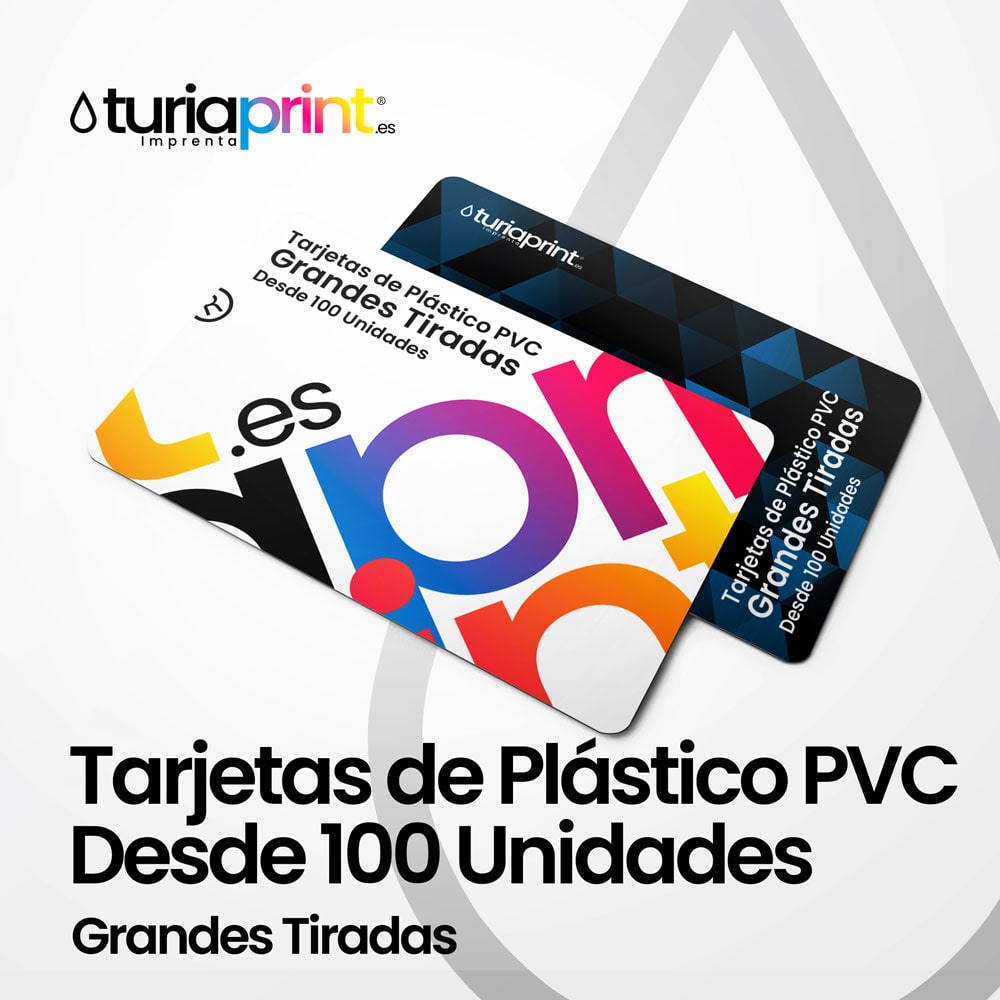 Tarjetas PVC personalizadas