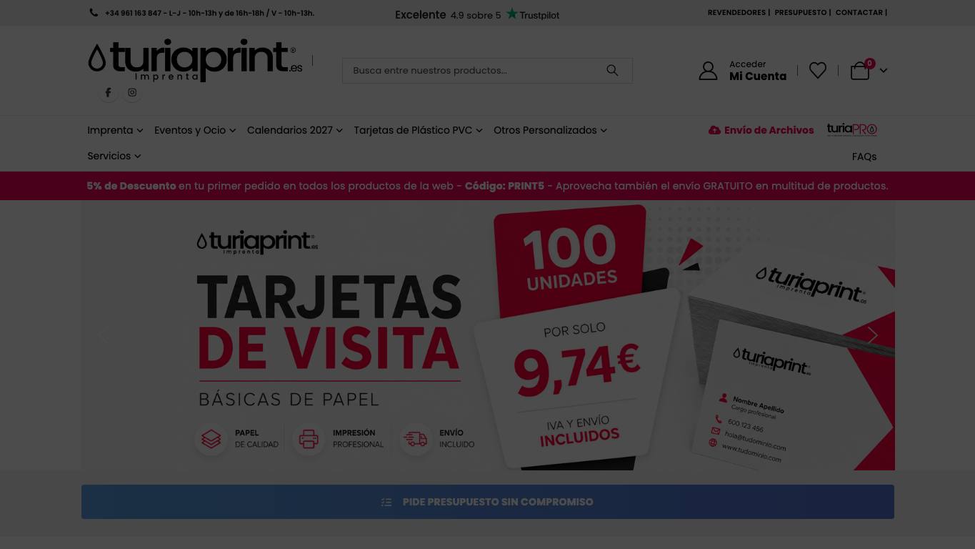 Portada oficial de Turiaprint