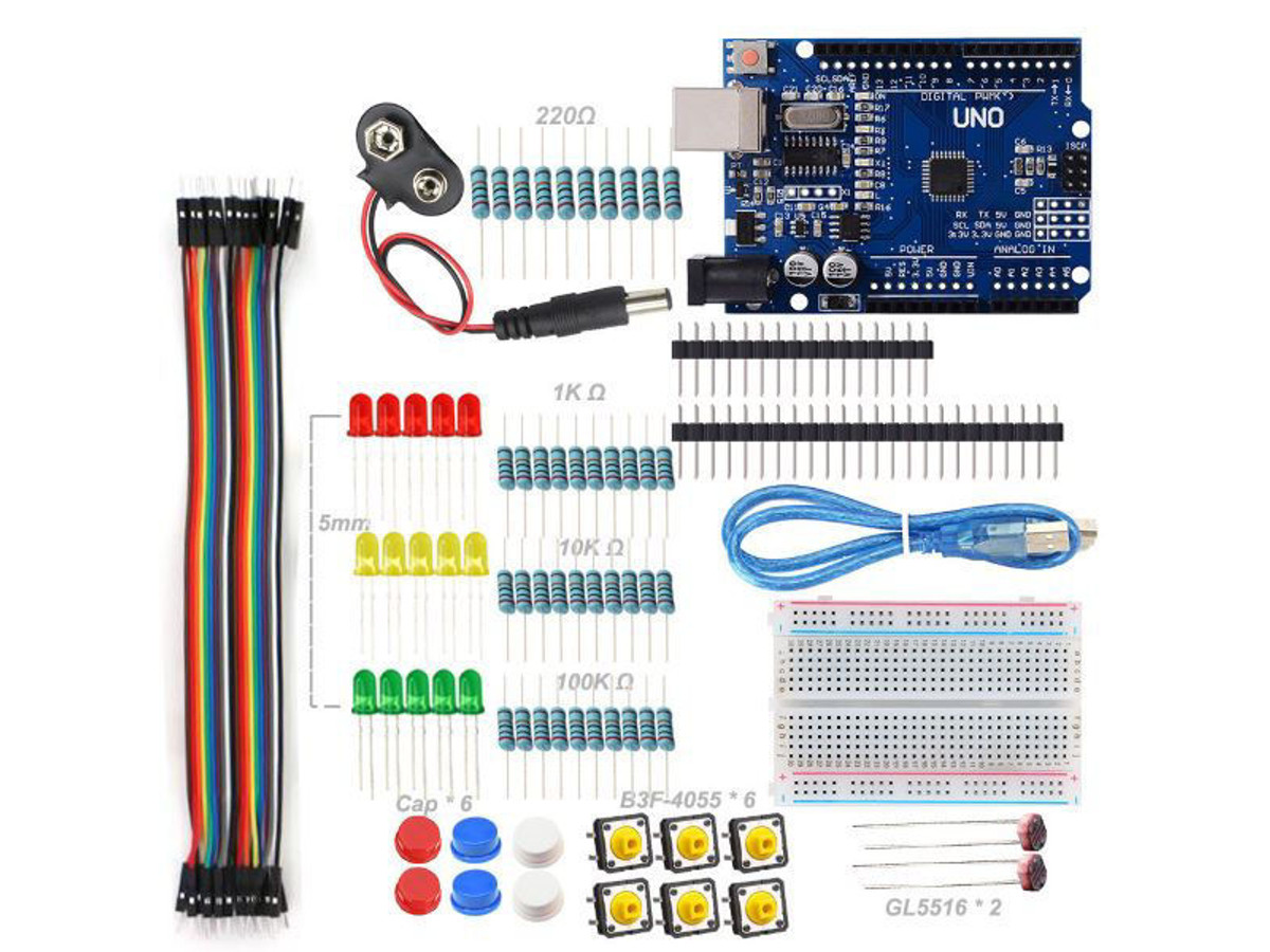 Kit Arduino UNO básico de inicio