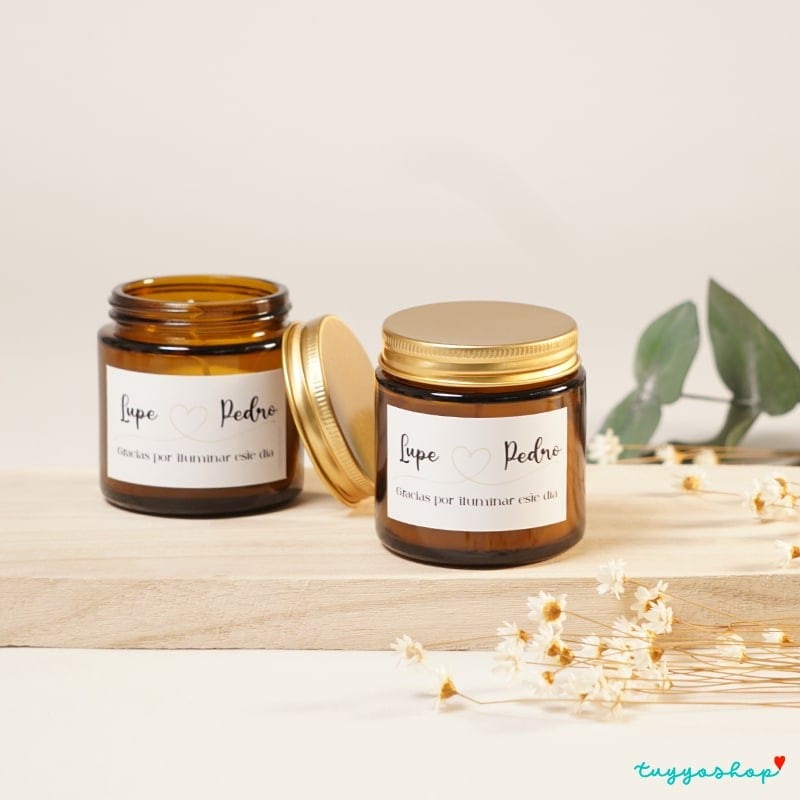 Velas para boda