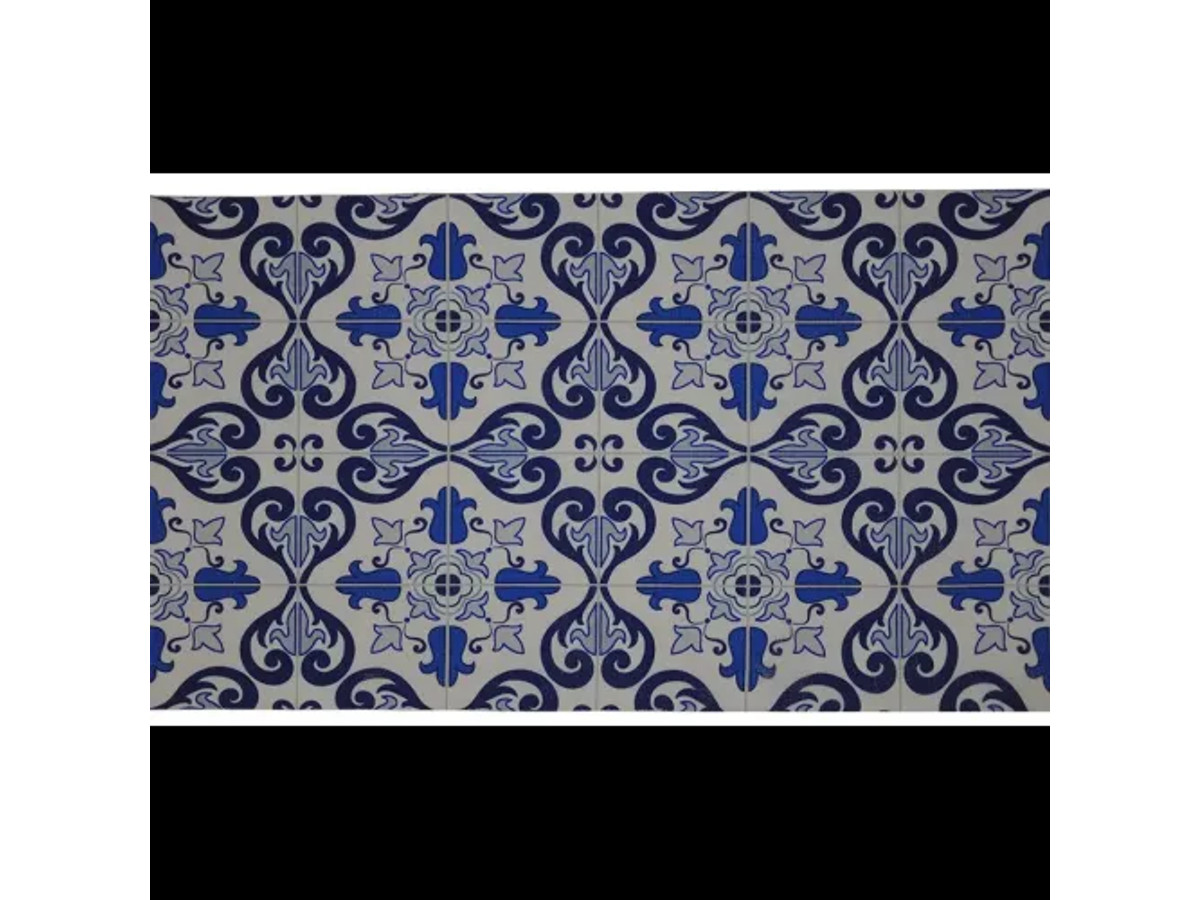 Alfombra textil Azul