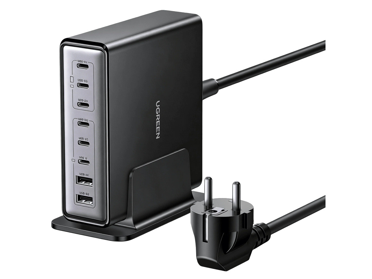 Nexode Desktop GaN 200W 8 puertos