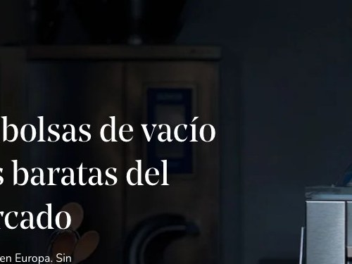 Bolsas de conservación