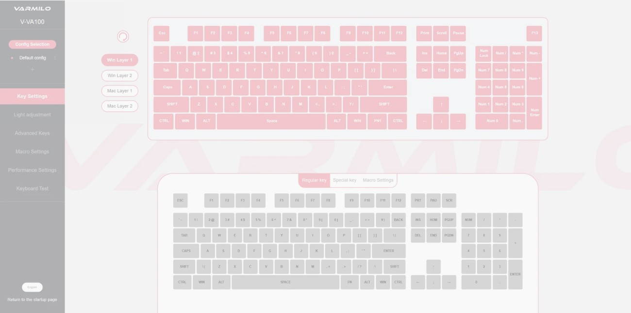 Varmilo VA100 Sakura