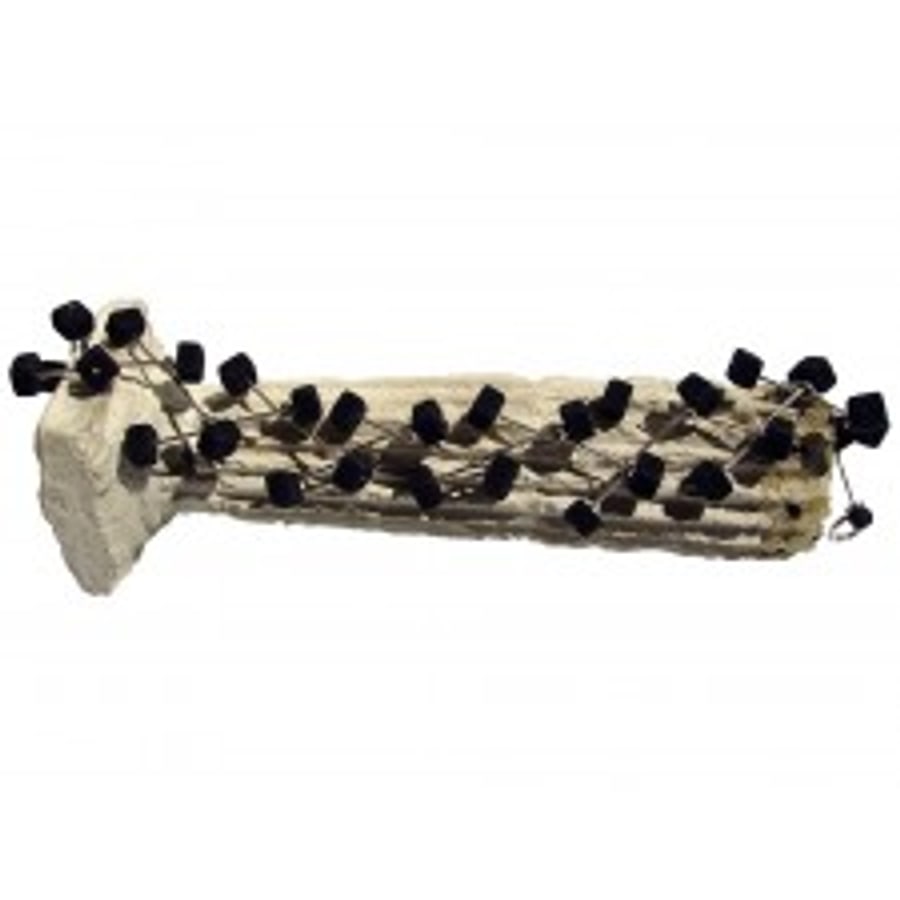 Aspa Lava pulsera de plata doble