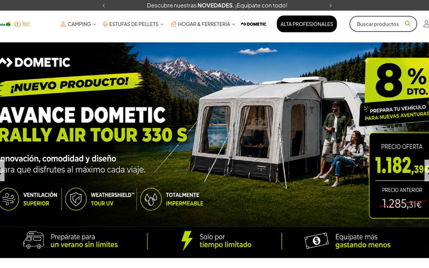 Captura limpia de la portada de VidaCampista