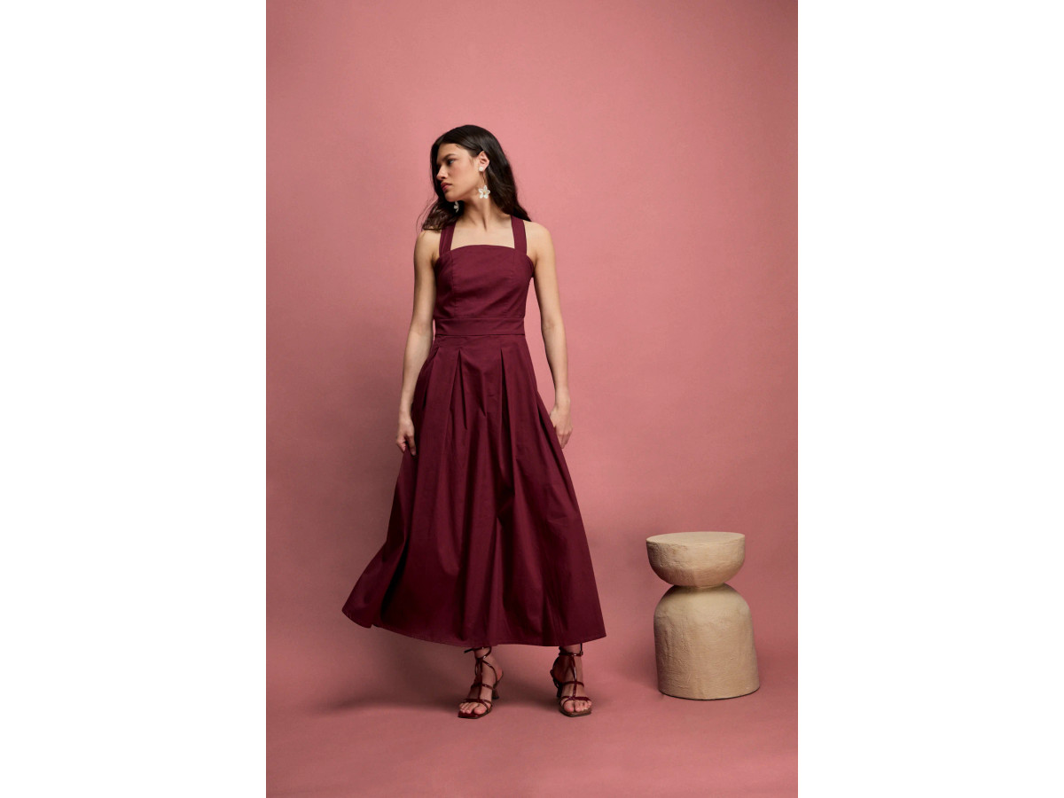 Vestido Anine Burdeos