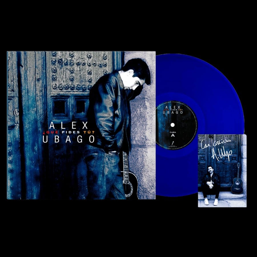 Alex Ubago - ¿Qué pides tú? 25 Aniversario - Vinilo Azul + Postal Firmada (Edición Limitada) – Tienda Warner Music
