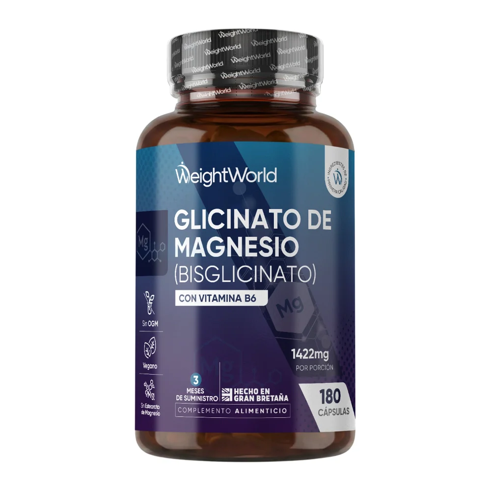 Glicinato de Magnesio con Vitamina B6