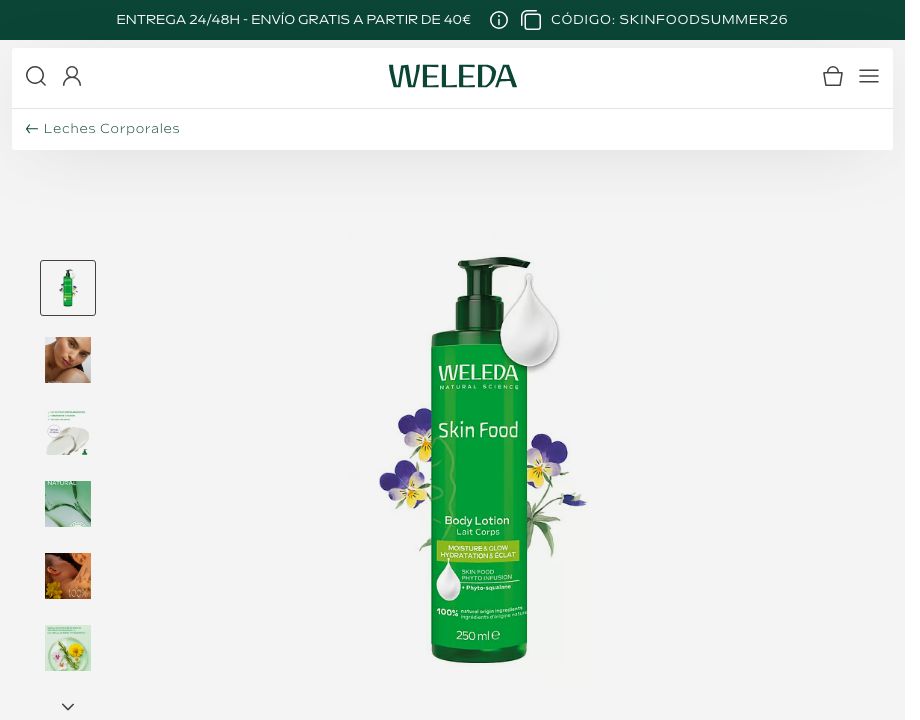 Skin Food Leche Corporal