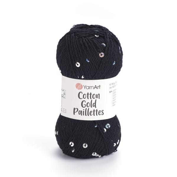 Cotton Gold Paillettes – 7101