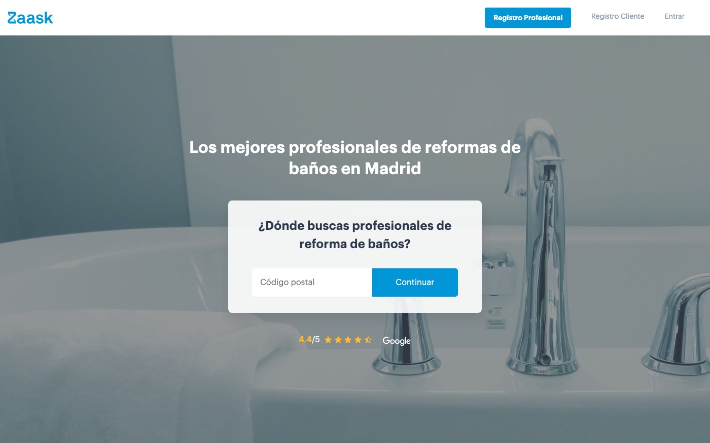 Profesionales de reformas de baños